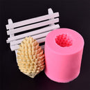 DIY Silicone Baking Pine Cone Mold Christmas Cake Soap Making Candle Mould