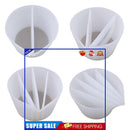 4pcs Split Color Mixing Cup for Art Paints 5 Channels Pouring Cup White (5)