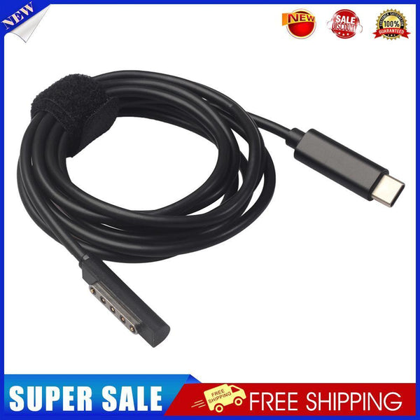 1.5m USB Type C PD Cable Power Charger Cord for Microsoft Surface Pro 1/2