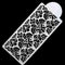 Lace Flower Border Fondant Cake Stencil Baking Tool Decor Damask Mould P0K7