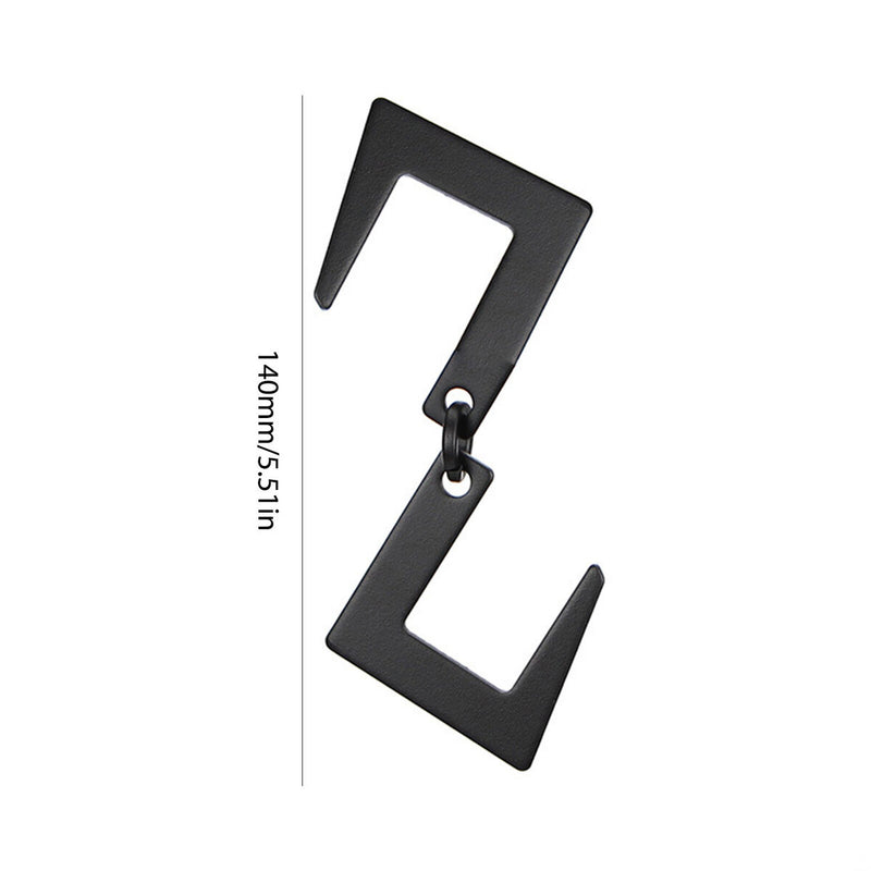 S Shaped Hook Heavy Duty Metal Camp Supplies Camping Lantern Hooks for Hiki