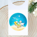 DIY Stamp Embossing Lamb Newborn Metal Frame Cutting Die Clear Silicone Seal
