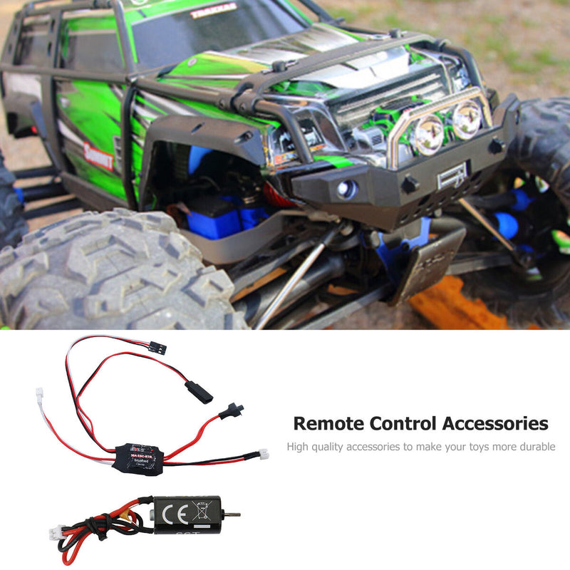 #A 050 Bushed Motor 30A Bushed ESC Kits for 1/24 RC Crawler Axial SCX24 AXI00002