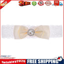 1pc Korean Baby Fashion Girls Photography Bowknot Headband Hair Band(Beige)