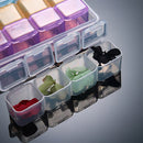 Nail Art Rhinestone Tool Case Jewelry Beads Display Storage Box Organizer Holder