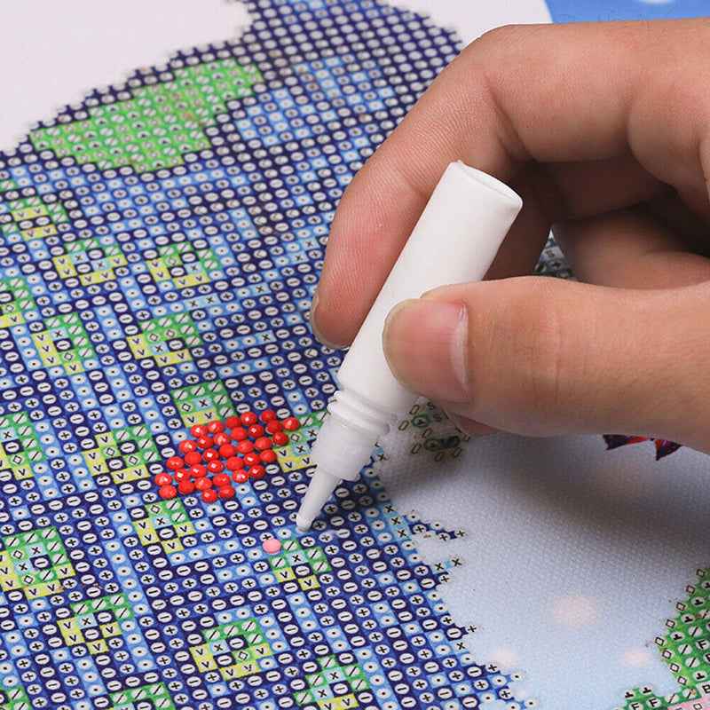 Bottled Diamond Painting Drill Glue for DIY Handcraft Artwork Embroidery 3ml