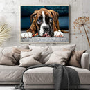 Full Round Diamond Painting DIY Kit Big Eyes Puppy 5D Rhinestone Mosaic Picture
