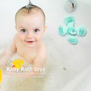 Sucker Finger Spinning Rotating Toys Kids Bathing Soothe Emotions Toys for Ba