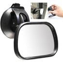 Car Children Baby Safety Mirror Rear View Car Mirror Safety Seat Black 2pcs