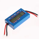 Simple DC Power Analyser Watt  Volt Amp Meter 12V 24V Solar Wind Analyzer