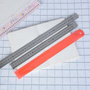 Tool Metal Drawing Double Sided Metric/Inch Straight Ruler Stainless Steel