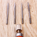 4 in 1 DIY Woodwork Leather Sewing Aille Leather Scratch Aille Tools Canvas m