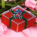 4pcs Christmas Full Drill Special Shaped Diamond Painting Bag Keychain Jewelry