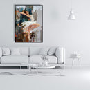 Painting By Numbers Kit DIY Dancing Girl Canvas Oil Art Picture Home Decor
