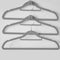10pcs Save Space Mini Non Slip Flocking Hanger Hook Connection On
