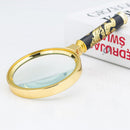 Detachable Dragon Handle Magnifying Glass Optical Lens Magnifier (90mm) Newly