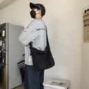 Large Capacity Canvas Shoulder Bags Soft Travel Women Men Crossbody Satchels