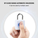 Smart Fingerprint Padlock Keyless Anti Theft Security Garden Shed Door Pad Lock`