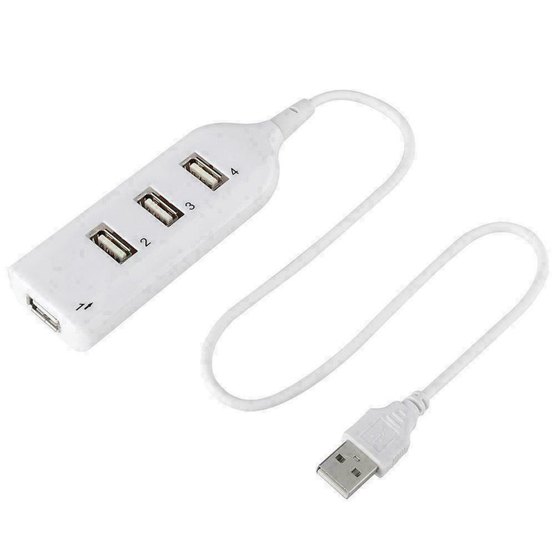 High Speed 4 Port USB HUB 2.0 Multi Splitter Expansion S0D4 PC NEU Laptops O9E2