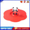 Torx Silicone Cup Cover Heat-resistant Leakproof Cartoon Lid (Red Panda)