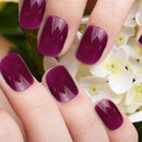 24pcs High Gloss Charm Ultra-thin False Nail Simulation Nail for Nail Decoration