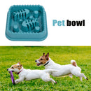 Dog Feeding Food Bowls Slow Eating Feeder Dish Pet Anti Gulping (Green) Newly