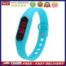 Unisex Sports Casual Date Sports Bracelet Digital Watch (Blue)