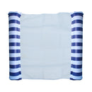 PVC Water Hammock Recliner Inflatable Floating Bed Air Mattress (Dark Blue)