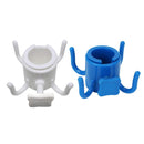 Beach Sunshade Umbrella Hooks Outdoor Travel Four-leg Plastic Hook (White)