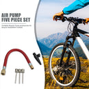 Bike Ball Pump Inflator Hose Swimming Ring Nozzle Ball Air Pump Needles Newly