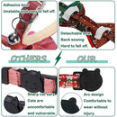 Cat Collar Tartan Plaid Bow Tie Check Adjustable Pet Collars UK Puppy Cat H0J9