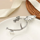 Punk Style Fashion Jewelry Ear Studs Dragon-Shaped Cuff Earrings Ear Clip