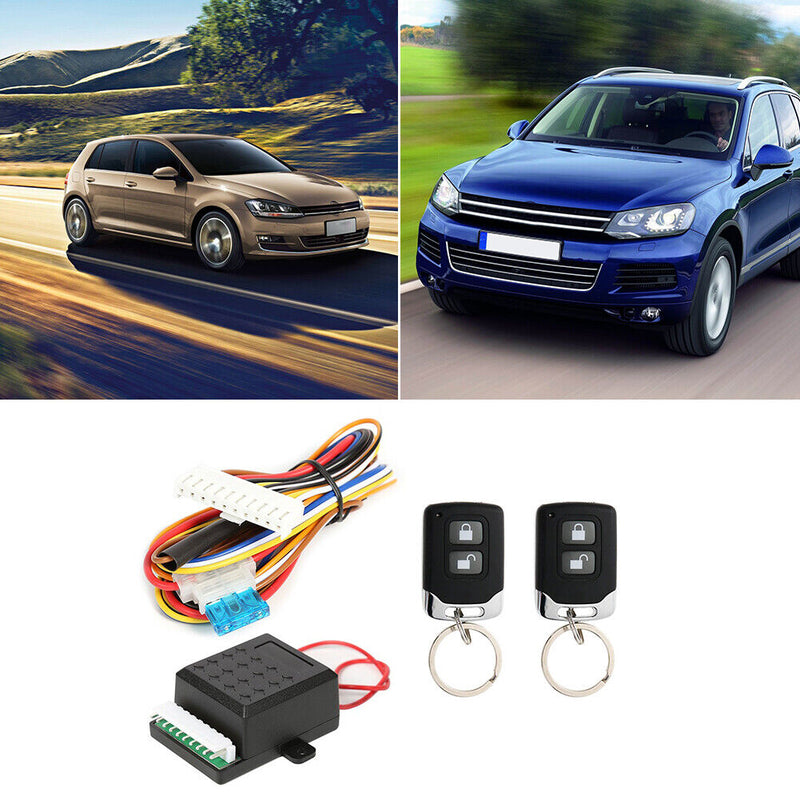 Car Remote Central Door Locking Kit Car Keyless Entry Alarm System 401/T242