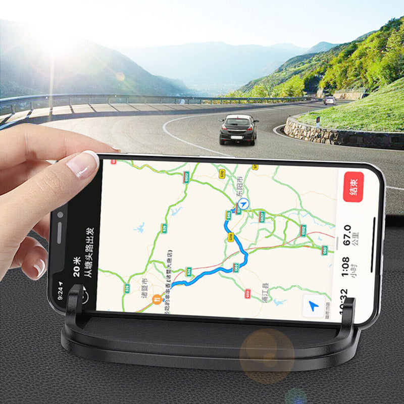 Number Stop Sign Plate Car Temporary Parking License Card Phone Holder Newly