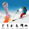 #A Electric Thermal Socks 3.7V Battery Heating Socks Breathable for Fishing Ca