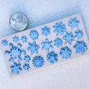 Silicone Christmas Jelly Candy Fondant Chocolate Baking Mould Snowflake Mold
