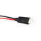 2x H1 LED Headlight Wiring Harness Male Plug Single Diode Converter Cables