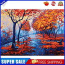 #A 5D DIY Full Drill Diamond Painting Landscape Tree Cross Stitch Embroidery