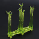 Glass Cup Bottle Drying Rack Drainer Shelf Holder Kitchen Organizer(Green) Newly