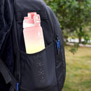 1000ML One-button Lock Sports Water Cup Leak-proof for Gym Outdoor (Pink) Newly