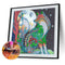 DIY Rhinestone Mosaic Wolf Part Drill Special Shape Diamond Painting Kit