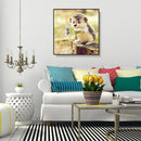 5D DIY Full Drill Diamond Painting Hedgehog Cross Stitch Embroidery Decor Craft