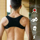 Posture Corrector Support Back Shoulder Brace Belt Adjustable Unisex P1K2