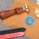 Wax Seal Stamp Lacquered Print Embossed Seal Invitation Envelope Decoration