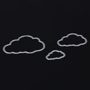 3 Clouds Metal Die Cuts Metal Cutting Dies Scrapbooking Embossing Folder Newly