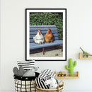 Chicken Chair Canvas Painted Oil Paint By Numbers Wall Art Modern Bedroom Decor