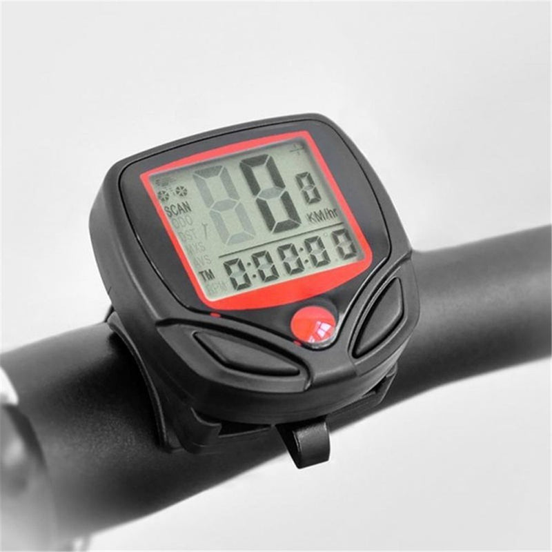 Display Riding Speedometer Bicycle Odometer Cycling Stopwatch Bike Computer