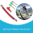 5pcs/set Bicycle Tire Inflating Needle Air Pants Adapter for Basketball Football