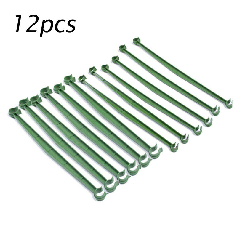 12pcs Plant Climbing Rack Arms Cage Potted Garden Vine Support Frame Stake Newly