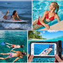 ALLOYSEED Universal Waterproof Case Waterproof bag for mobile phone black